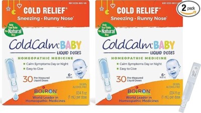 Cold Relief Single Oral Liquid Doses - 30 ct, Pack of 2, expiration date12/2026