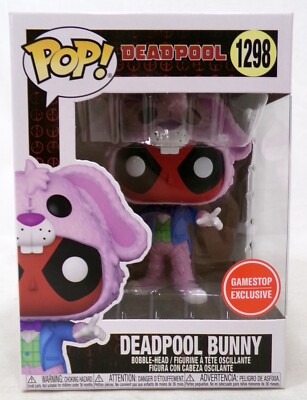 Funko Pop! Marvel 1298 Deadpool Bunny Gamestop Vinyl Figure New in Package
