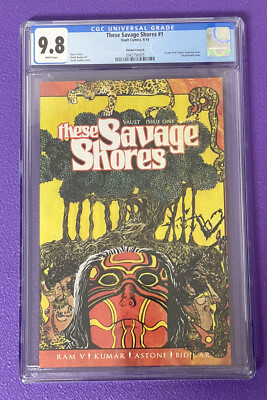 These Savage Shores #1 CGC 9.8  Vault Comics 2018 1st Print Luchins Variant RARE
