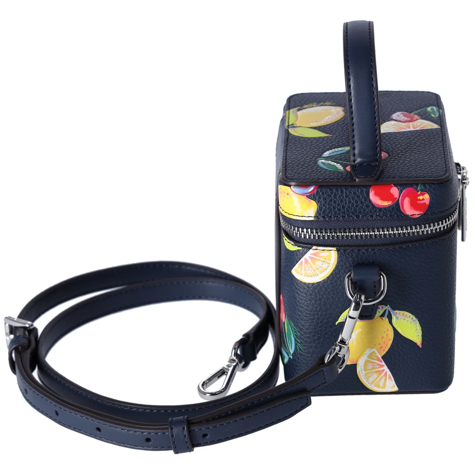 Bolso Bandolera Michael Kors Sandrine Pequeño Estampado Limón Lentejuelas Estuche de Tocador  Foto 4 de 4