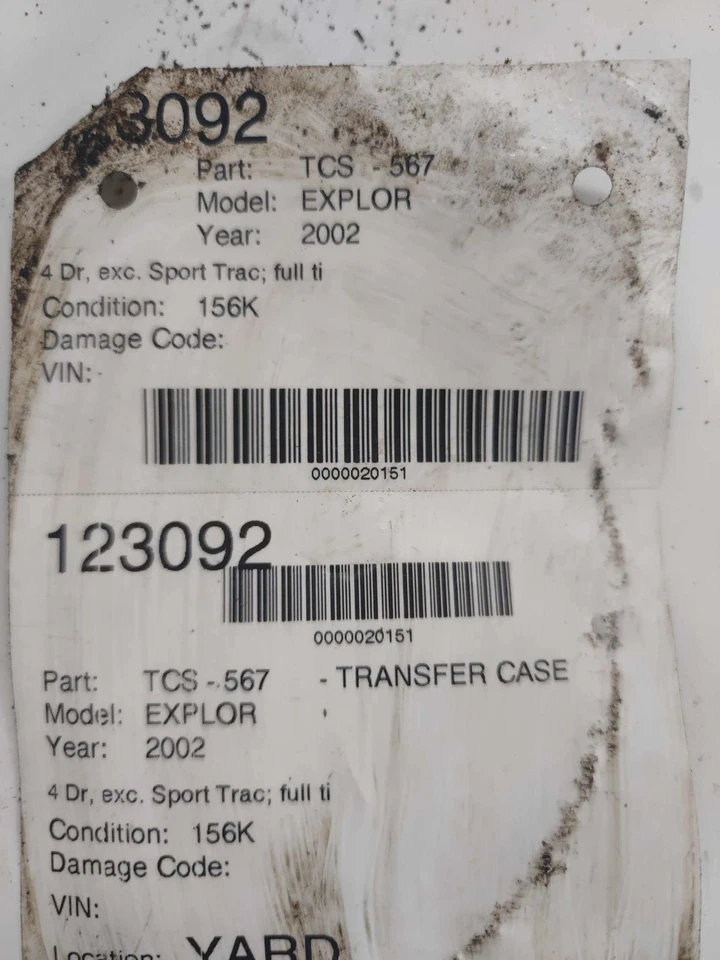 Ford Explorer 2002-04 caja de transferencia excelente Sport TracAuto Trans4x4 156K Foto 4 de 4