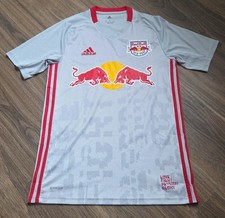 ADIDAS New York Red Bulls MLS 2019 Jersey Men's Small GE5910