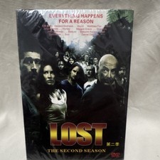Lost The Second Season Box Set DVD NTSC Naveen Andrews Matthew Fox Jorge Garcia
