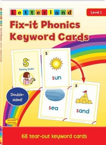 Fix-it Phonics - Level 1 - Keyword Cards (2nd Edition) - Image 3