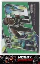2022 Panini Prizm WNBA #13 Arike Ogunbowale Get Hyped Prizms Green