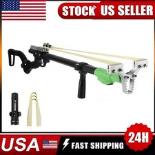Slingshot Rifle With Laser Aiming Portable Catapult For Adult Outdoor Hunting