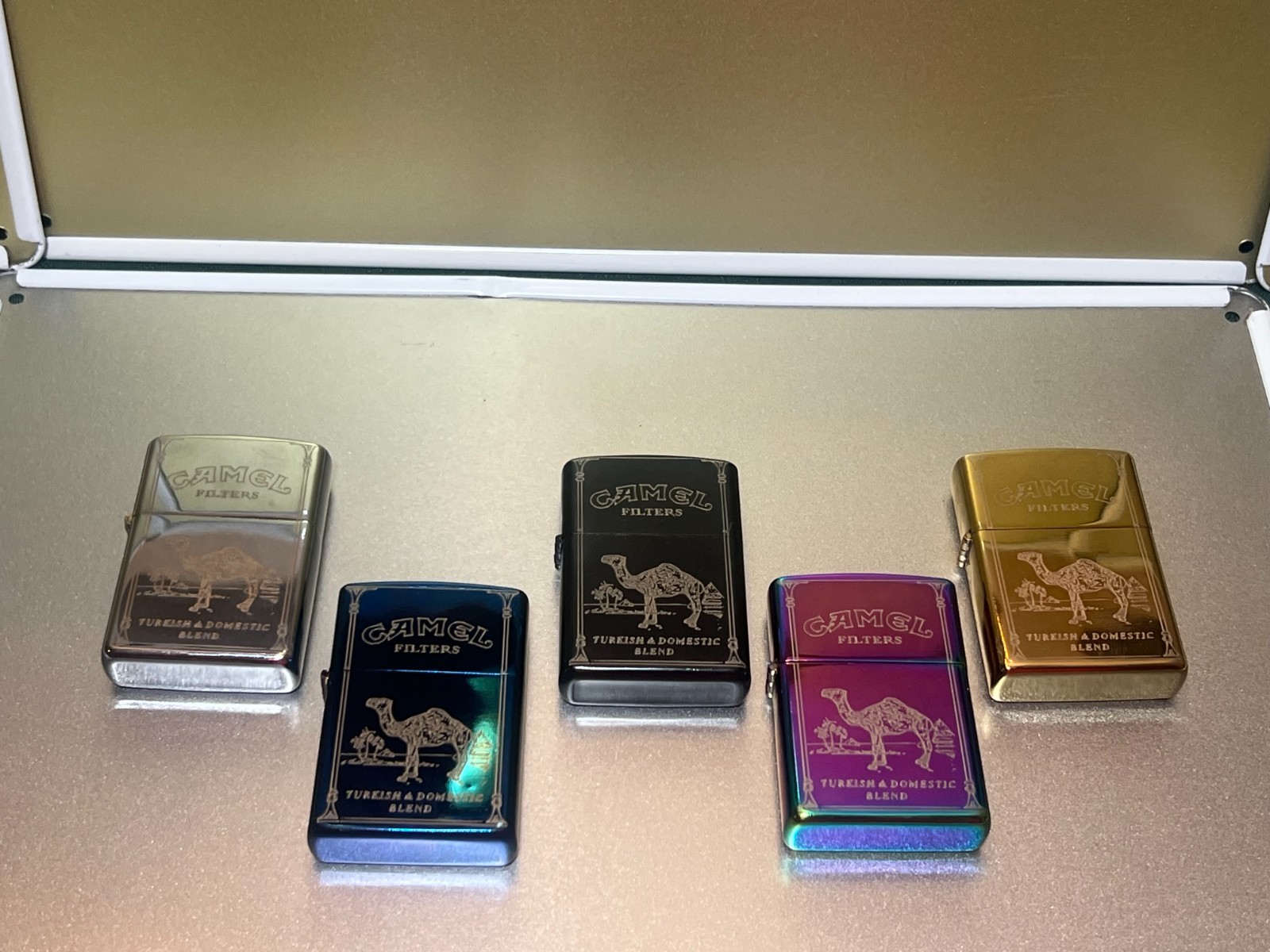 Classic Camel Lighter - Brand New (Set of 5) - Ships From USA