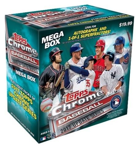 Retail Box 2017 Topps Chrome card