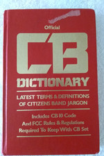 Official CB Ham Radio Dictionary Citizens Band 10 Codes Jargon '76 1st Printing
