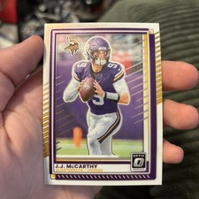 2025 Panini Donruss Optic #46 JJ McCarthy Minnesota Vikings