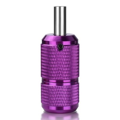 ATOMUS 25mm Tattoo Grips Tubes Self-lock Aluminum Alloy Gun Purple 