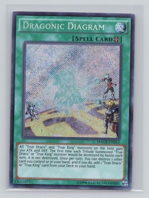 Dragonic Diagram Secret Rare Maximum Crisis MACR-EN053 NM