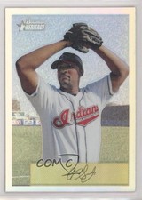2002 Bowman Heritage Chrome Refractors /350 CC Sabathia #75BHC HOF 3h2