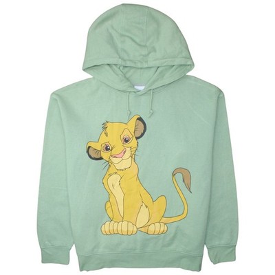 Disney Primark Damen grüner Hoodie Simba der König der Löwen Größe 14/16 L