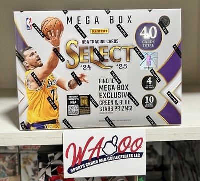 2024/25 Panini Select NBA Basketball Factory Sealed Hobby Mega Card Box