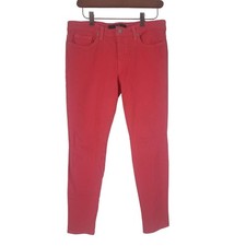 Joe's Jeans Skinny Visionnaire Jeans 29 Womens Barbie Pink Mid Rise Bottoms