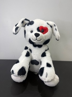 Build A Bear Vault Collection Be Mine Dalmatian Hearts Spots Dog Plush Puppy