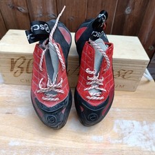 Scarpa Instinct Lace kids Womens. vibram xs grip 2.  EU 36.5 UK 3 2/3 red black