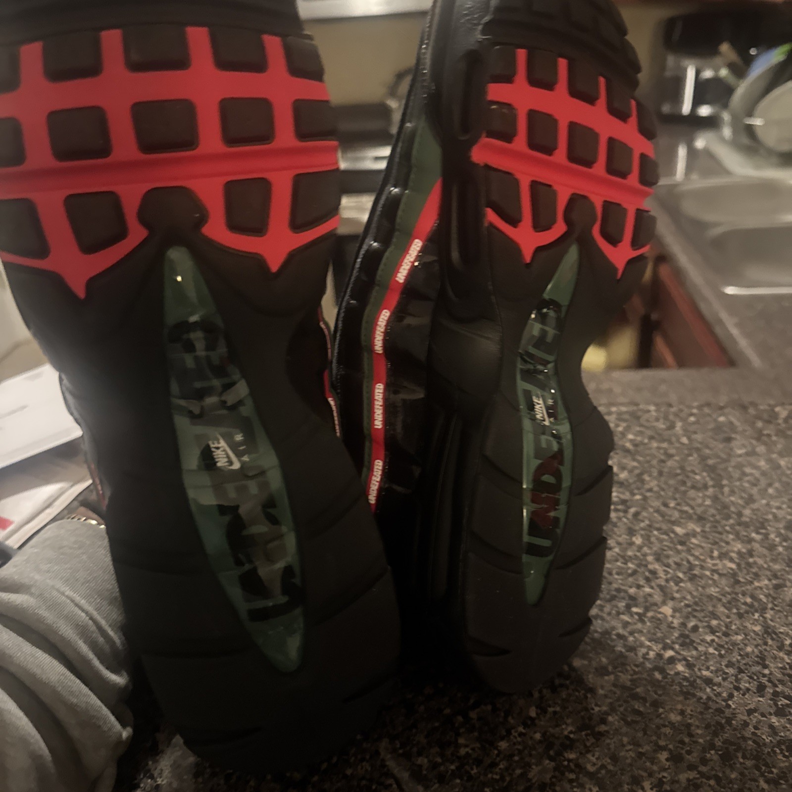 NIKE AIR MAX 95 SP x UNDEFEATED BLACK UNDFTD IB4453-001 MENS SIZE:14 No Top thumbnail 5