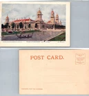 1904 St Louis World's Fair Palace of Machinery Postcard AM790 glitter added