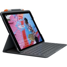 Logitech Slim Folio Protective Bluetooth Keyboard Case for 10.2" iPad 9th Gen