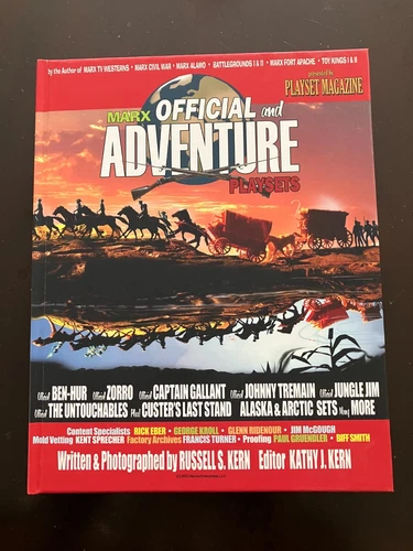 New ListingMarx Official and Adventure Playsets new hardcover Playset Magazine