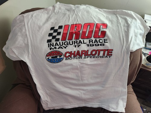 1996 IROC FIREBIRD WHITE XL T-SHIRT CHARLOTTE MOTOR SPEEDWAY 1997 1998 IROCZ - Bild 4 von 6
