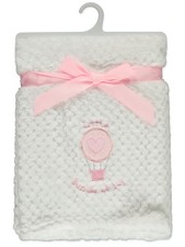 Duck Duck Goose Baby Girls' Joy Baby Blanket Color: multi Size: one size