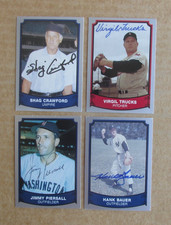 1989 PACIFIC BASEBALL LEGENDS II SIGNED AUTOGRAPH CARD SINGLES COMPLETE YOUR SET