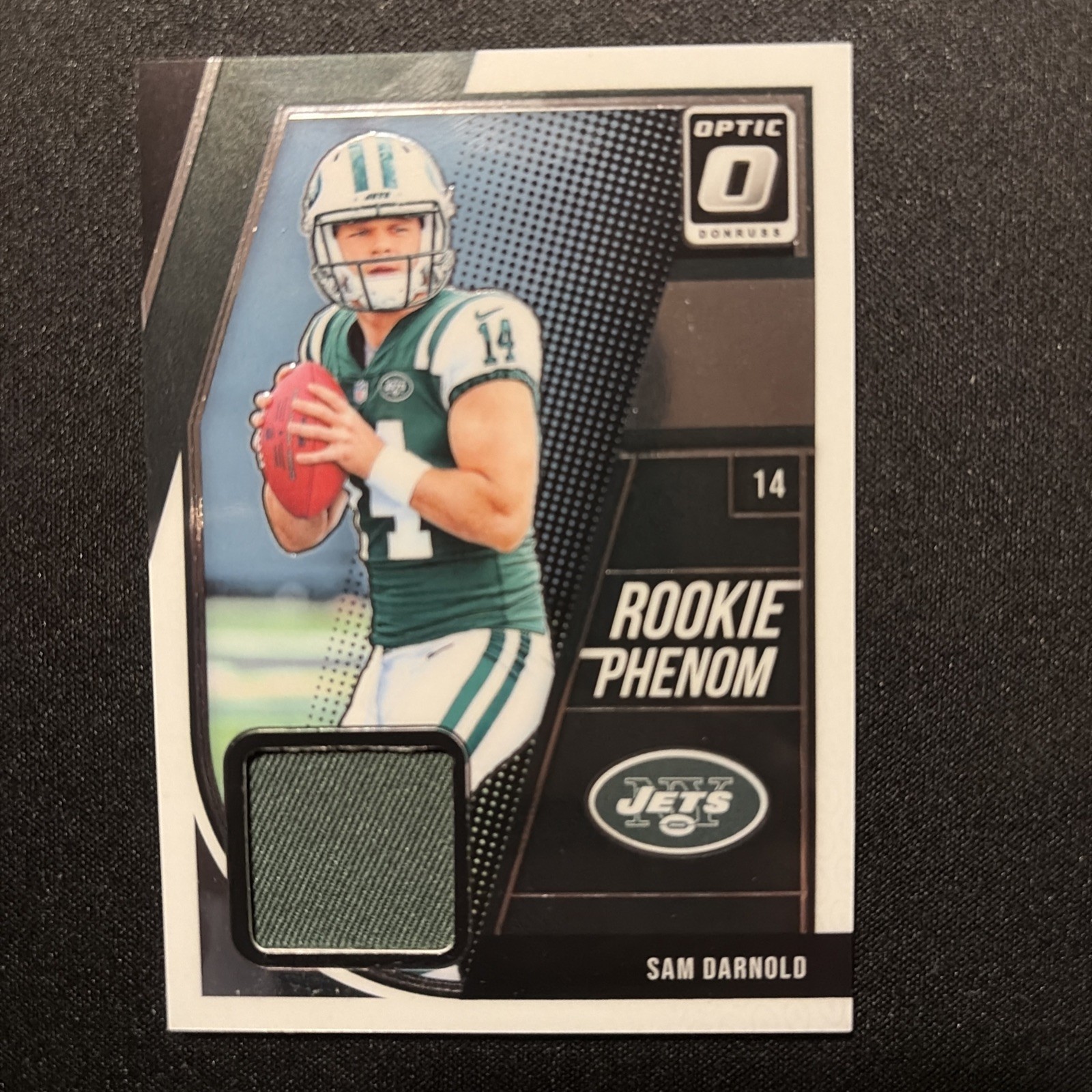 2018 Donruss Optic Rookie Phenom Patch Sam Darnold              Seattle Seahawks
