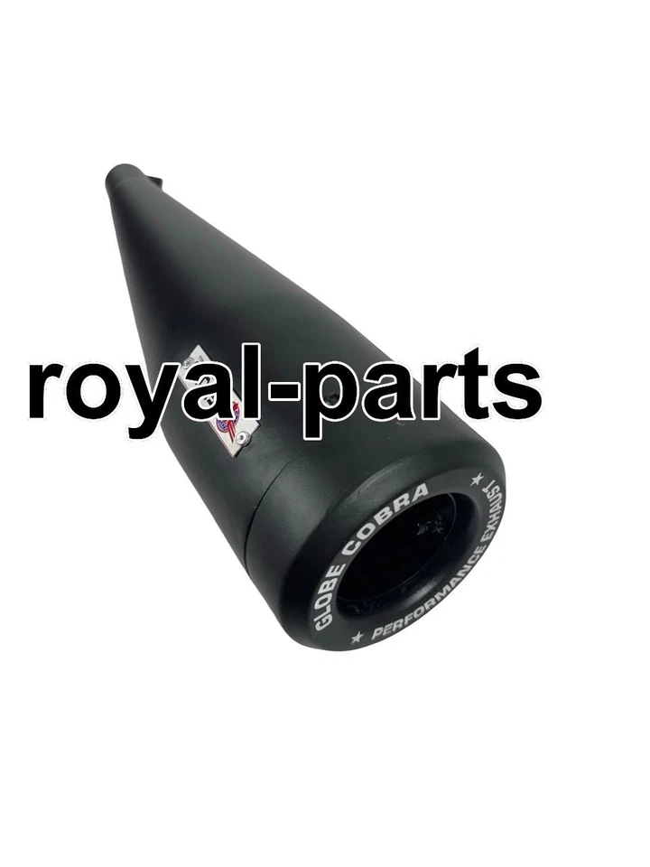 COBRA ЧЕРНЫЙ ВЫХЛОП ПОДХОДИТ ДЛЯ ROYAL ENFIELD HUNTER 350 - Изображение 2 из 4