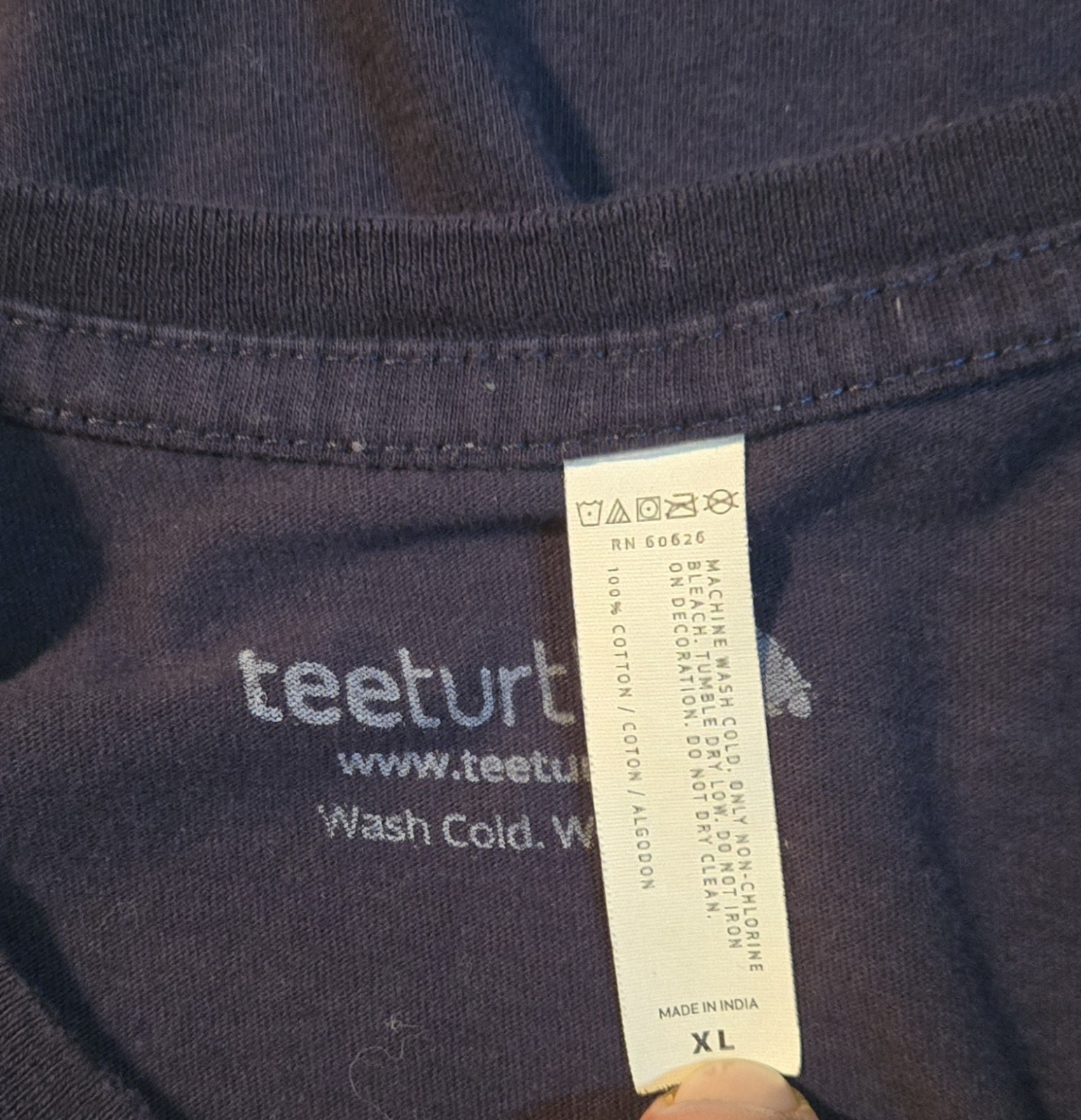 TeeTurtle Unisex Basic Crew Neck Rainbow Kittie F… - image 8