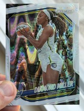 2025 Panini WNBA Prizm Diamond Miller White Wave Prizm Dallas Wings SP Retail