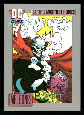 1992 Impel DC Cosmic #63 Mr. Bones