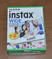 Fujifilm Instax Wide Instant Film 10 Sheets X 2 Packs - NEW Expired 03/2023