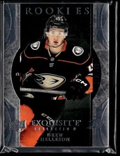 2023-24 Upper Deck Ice Exquisite Collection Rookies Drew Helleson Rookie /499