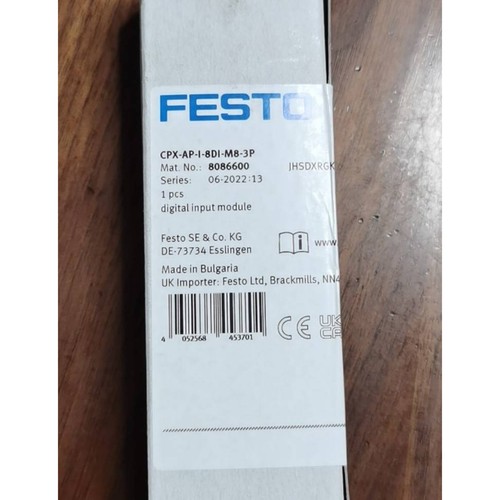 Neu festo CPX-AP-I-8DI-M8-3P 8086600 Modul Schneller Versand | eBay