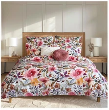 Levtex Home Mona King Comforter Set 106x94" in + Two King Pillow Cases 36x20" in