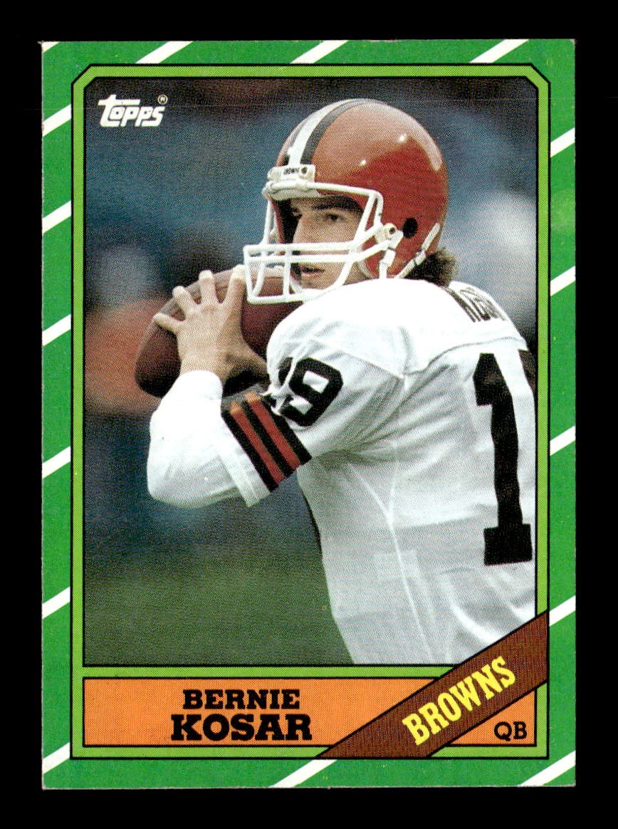 1986 Topps #187 Bernie Kosar Cleveland Browns