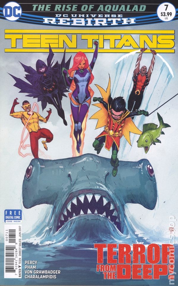 Teen Titans #7A Pham VG 2017 Stock Image Low Grade