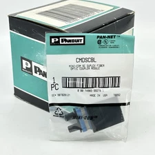 10 Panduit CMDSCBL Mini-Com SC Duplex Fiber Optic Coupler Module NEW FULL BOX