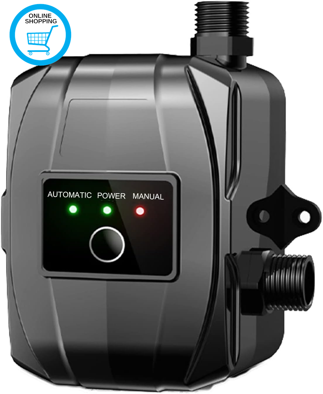 24V Pressure Booster Pump with Installation Accessories,150W Automatic Household