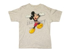 Vintage Mickey Inc. Disneyland Mickey Mouse Logo Shirt Large Made In USA