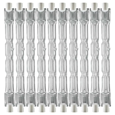 10 x Osram Haloline Pro Eco halógeno R7s 400W = 500W 118mm blanco cálido regulable 64702