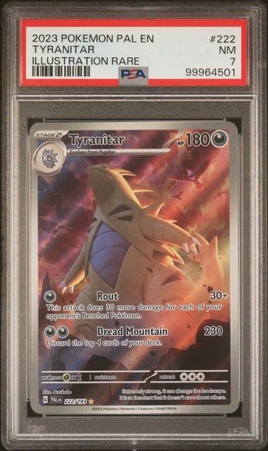 Tyranitar #222 (Paldea Evolved (2023))