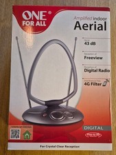 JEDNA DLA WSZYSTKICH WZMOCNIONA ANTENA WEWNĘTRZNA DO FREEVIEW / CYFROWEGO ODBIORU RADIA SV9141