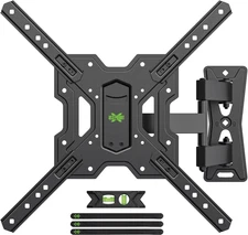 UL Listed Full Motion TV Mount, Swivel Articulating Tilt TV Wall Mount for 26-65