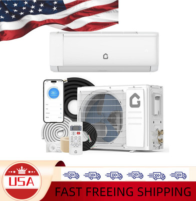 SEER2 21 Inverter, WiFi+Alexa, 12000 BTU Mini Split Air Conditioner & Heat Pump,