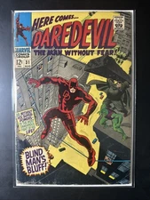 Daredevil Vol. 1 #31: "Blind Man's Bluff!" Marvel, 1967 (3.5)