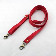 Adjustable Cotton Belt Genuine Leather Bag Strap Crossbody Strap Replacement